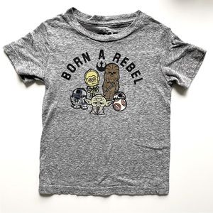 Star Wars Born A Rebel T-shirt 4T